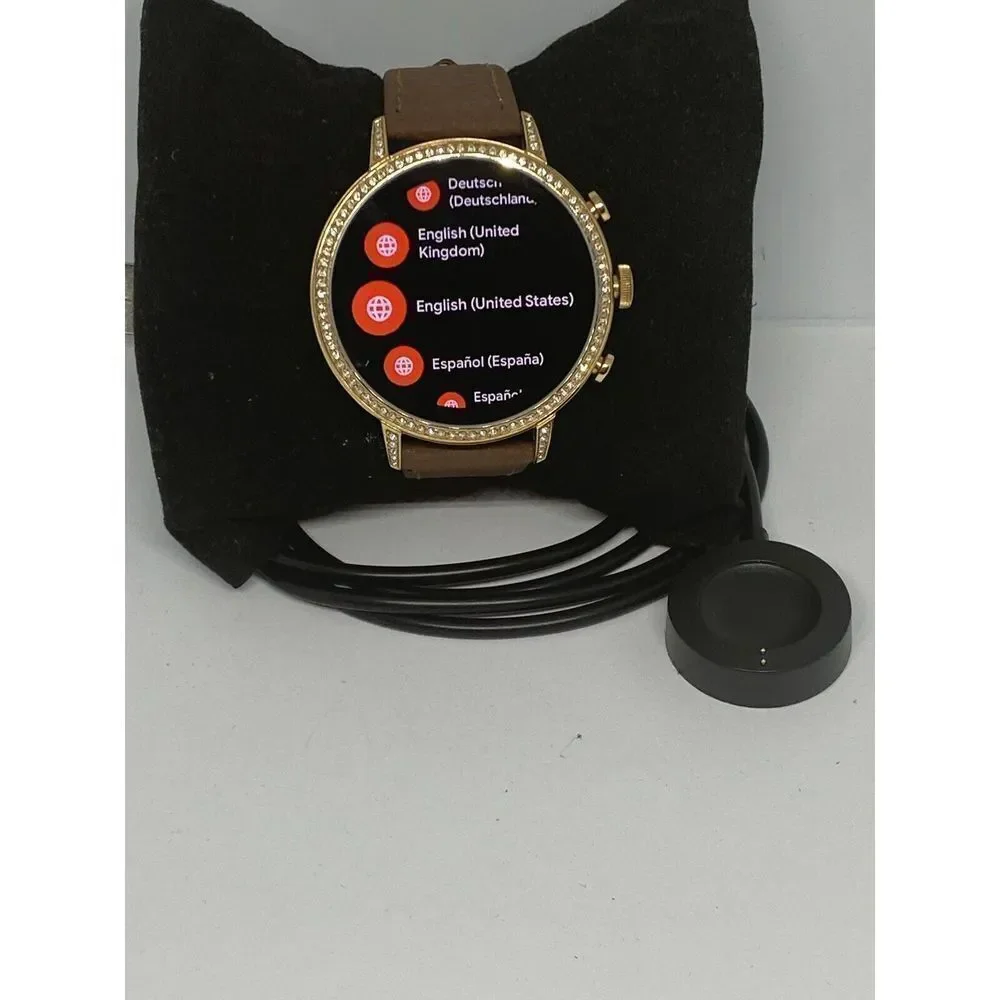Fossil Gen 4 Authentic Digital Dial Smart Watch Custom Band FTW6011 AB70